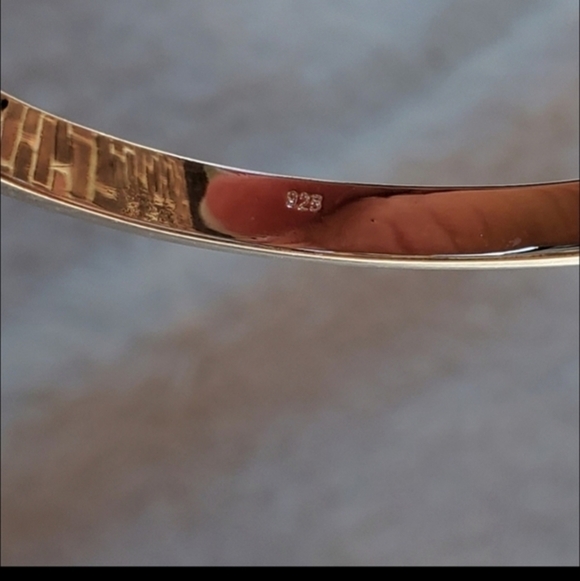 Vintage Sterling Belt Bracelet - Picture 3 of 7